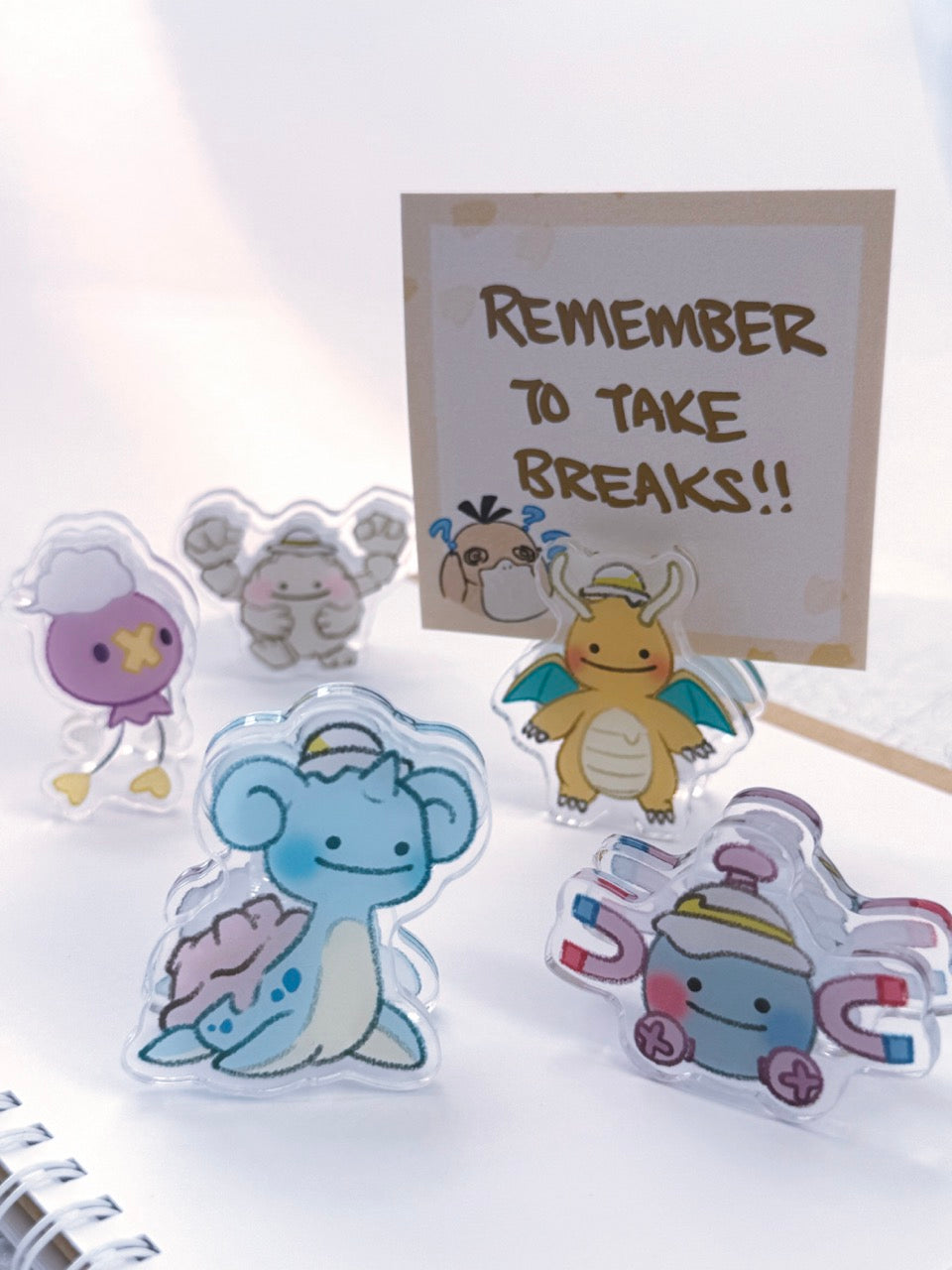 Pokopia Ditto Photo/Memo Clips