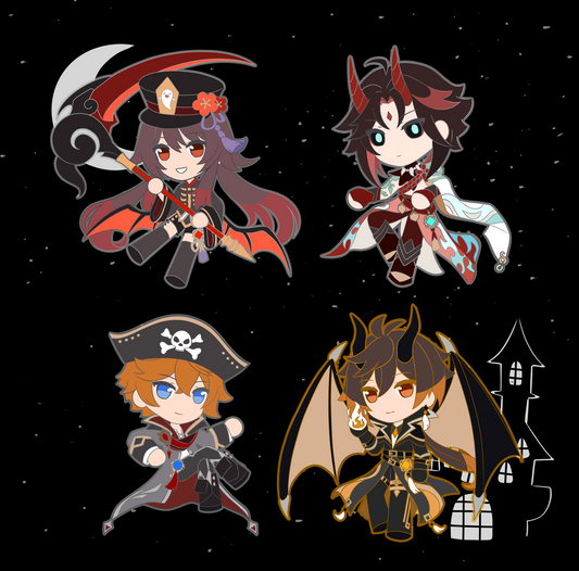 Halloween Pins, Liyue