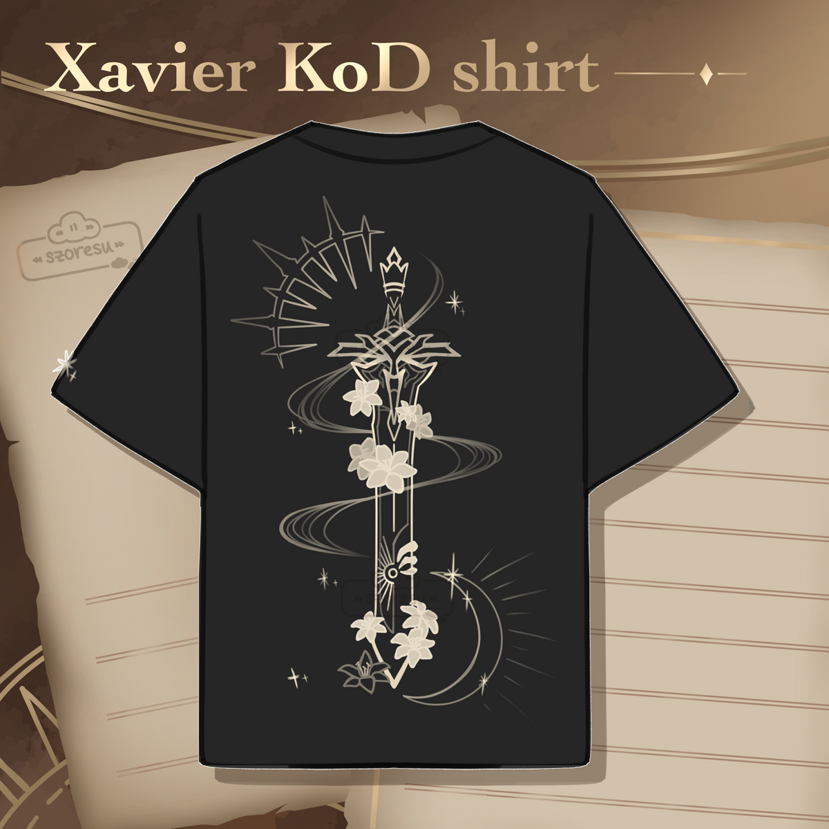 Xavier King of Darknight Tshirt