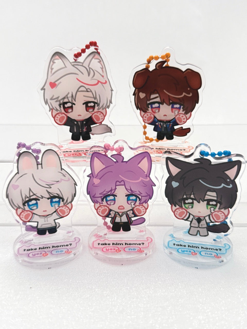 Teary-Eyed LADS Standee Charms